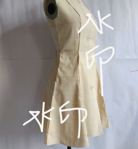 服装立裁 可做白坯布创意立裁,礼服,纸板制...