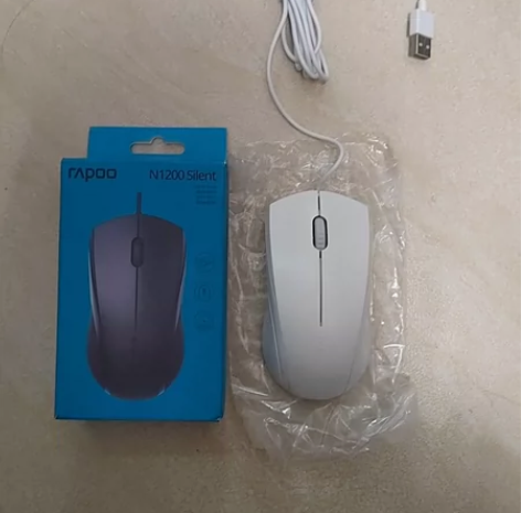 雷柏(Rapoo) N1200 有线鼠标 ...