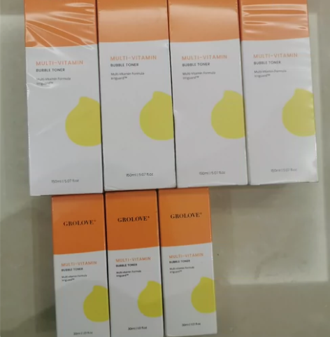 歌如兰多重维他命泡泡精粹水,全新未拆封,保...