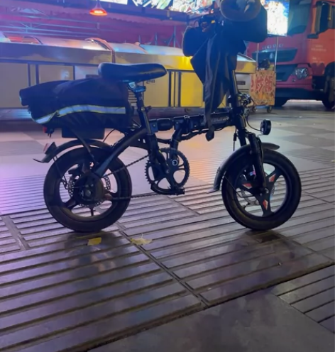新日代驾折叠电动车小型电动自行车锂电池电瓶...