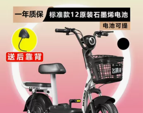 飞鸽新款电动车新国标电动自行车男女小型通勤...