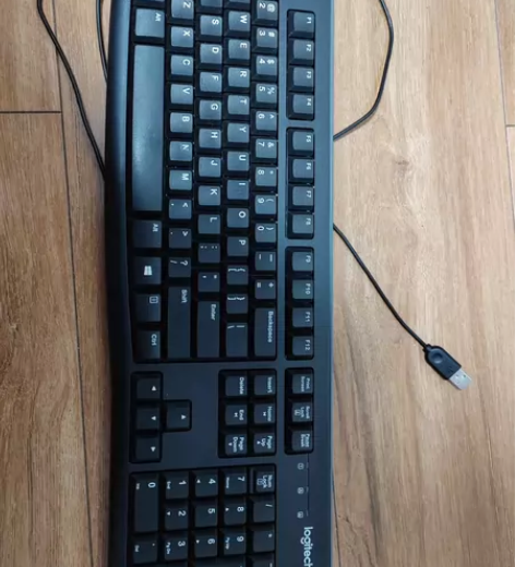 罗技有线键盘，usb接口，k120，手感好...