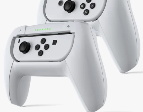 任天堂Switch OLED游戏手柄握把J...