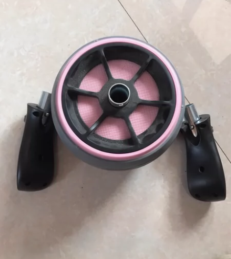 李宁健腹轮男士家用健身卷腹肌轮自动回弹滚轮...