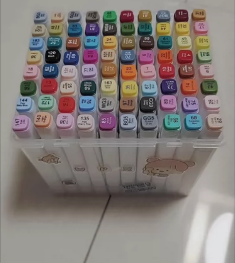 【全新低价包邮】超市倒闭马克笔 80色双...
