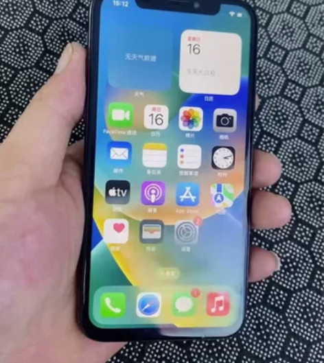 iPhone X国行64G 没面容，前后破...