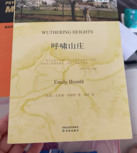 《呼啸山庄》中英版本(两本书) 感兴趣的话...