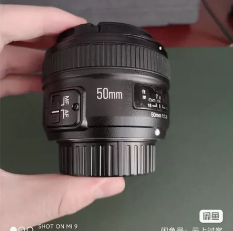 永诺50mm定焦 光圈1.8 九成新 尼康...