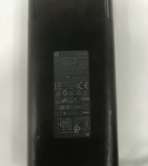 原装HP惠普150W小蓝口带针笔记本电脑充...