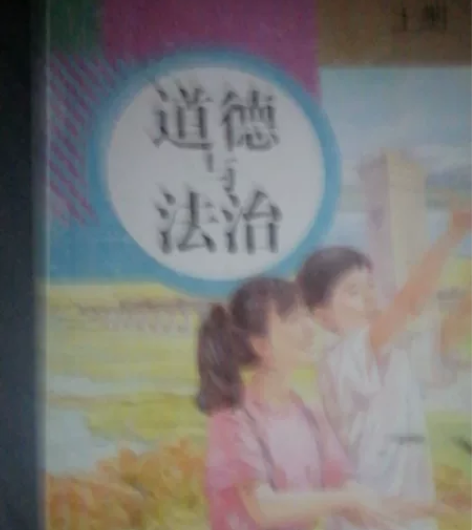 一些不用的书本。义务教育教科书道德与法治九...