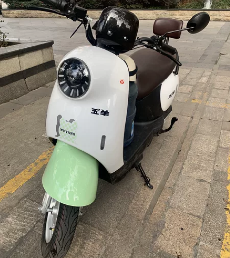 电动车 五羊的,72V22Ah黑金电池 巡...
