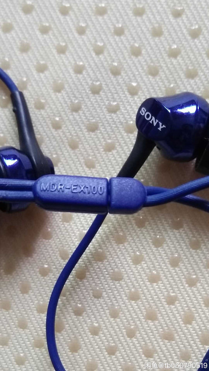 索尼原装正品MDR-EX100入耳带麦苹果...