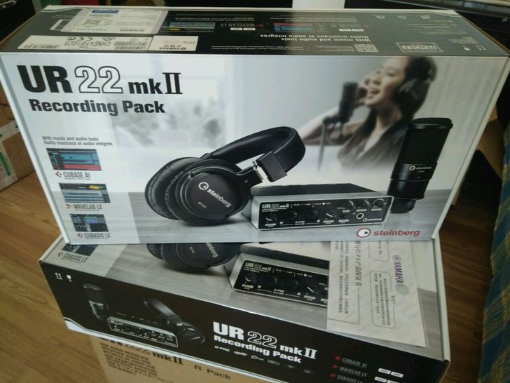 全新雅马哈UR22MKII R PACK录...