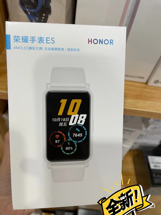 荣耀手表ES智能血氧生理周期运动心率计步防...