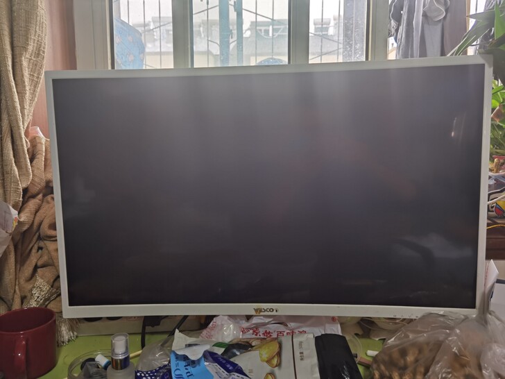 32寸显示器 一个爱国者 一个长城 都...