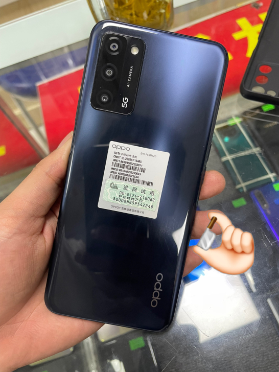 oppo A55配置6+128,5G手机,...