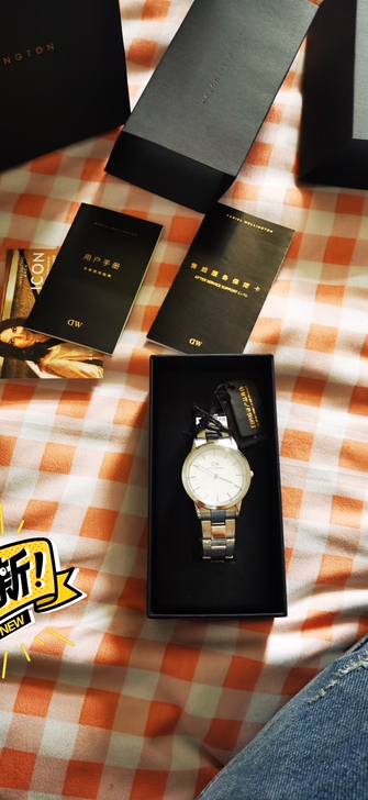 全新男表张艺兴代言的dw新款 36mm 朋...