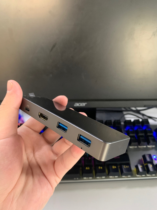 全新七合一可视化扩展坞type-c转换器u...