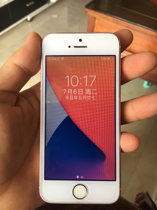 iPhone SE一代金色64G，因为是备...