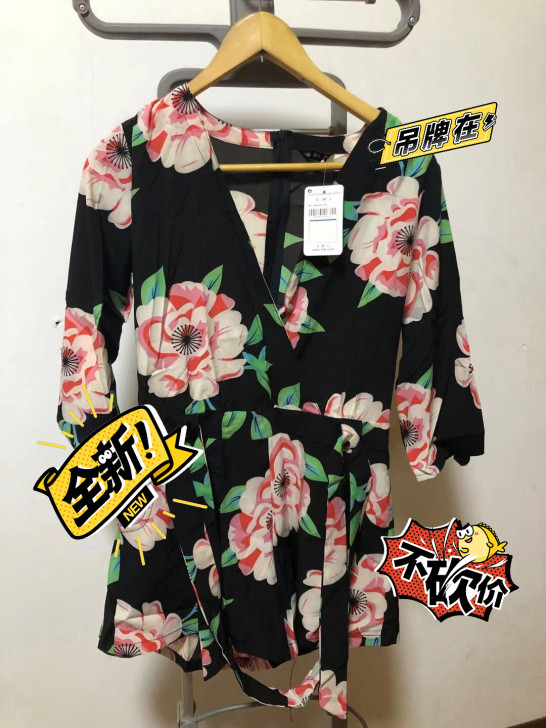度假风连体裤