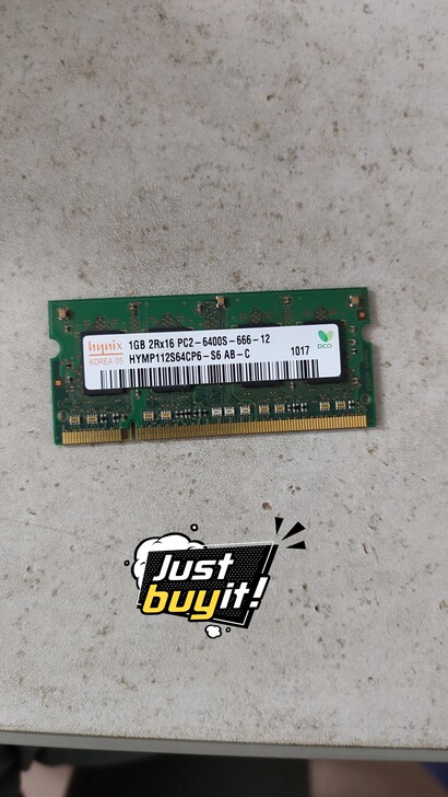 电脑拆下来的,海力士ddr2 1G电脑...