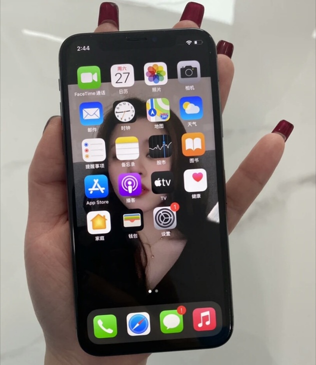 苹果iphone x黑色,苹果x256 g...