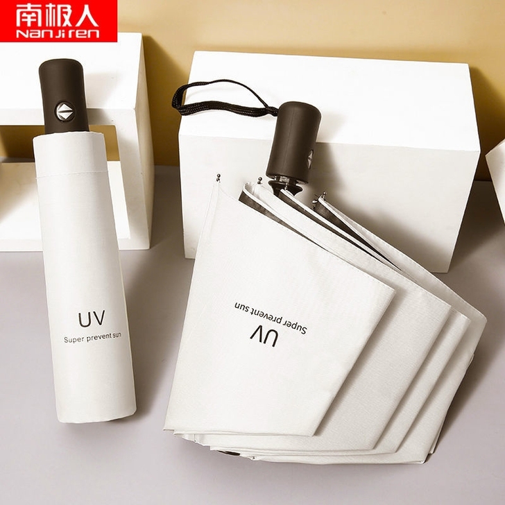 全新南极人折叠全自动雨伞