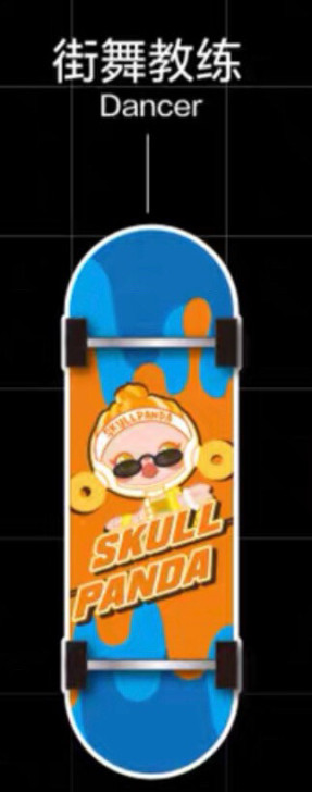 sp手指滑板 skullpanda熊喵热潮...