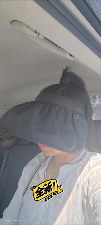 韩版防晒遮脸太阳帽 渔夫帽 防紫外线 空顶...