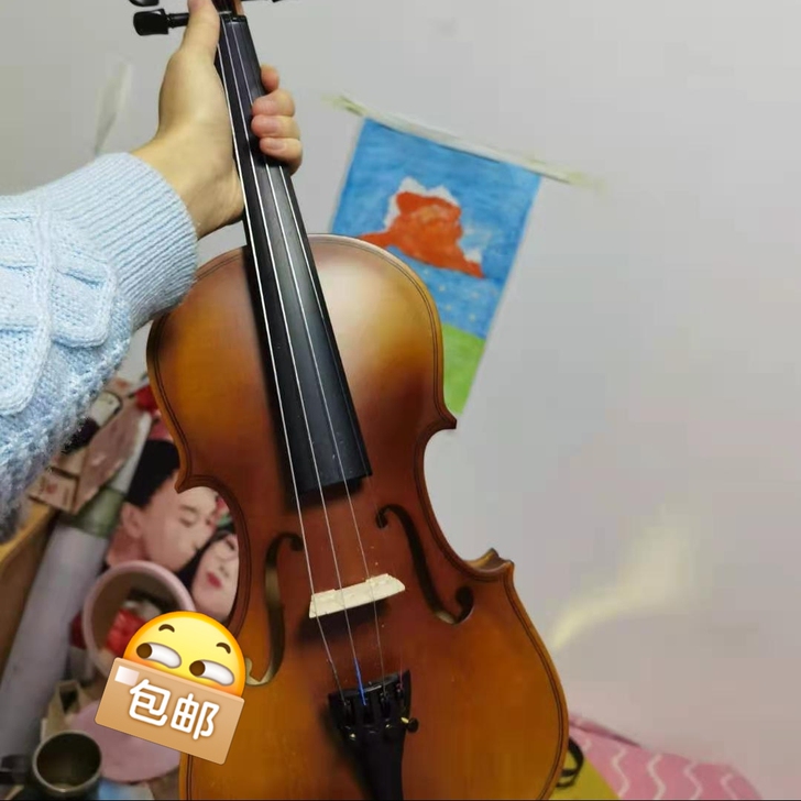 个人出全套鸿莺实木小提琴考级初学手工儿童成...