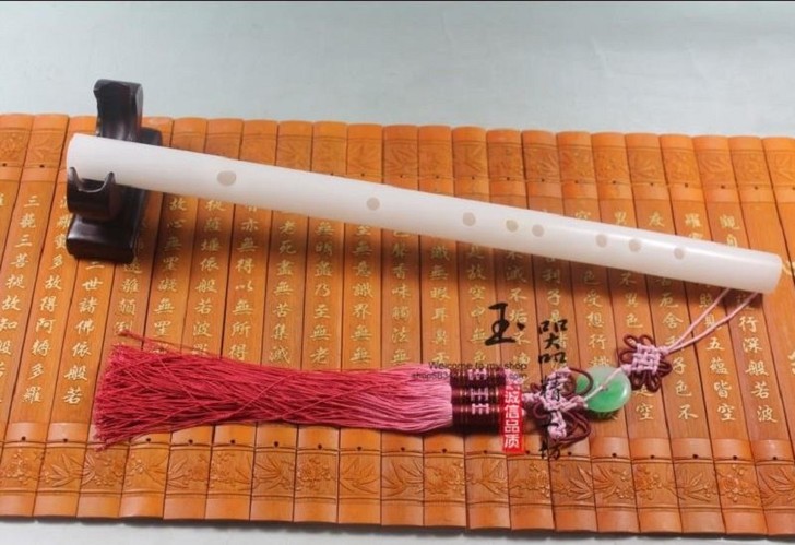 特价直销 天然白玉笛子白玉笛 乐器 音质清...