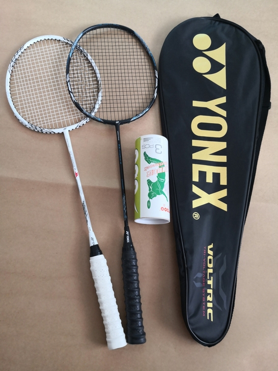 全新尤尼克斯羽毛球拍vtzf林丹白超轻耐打...