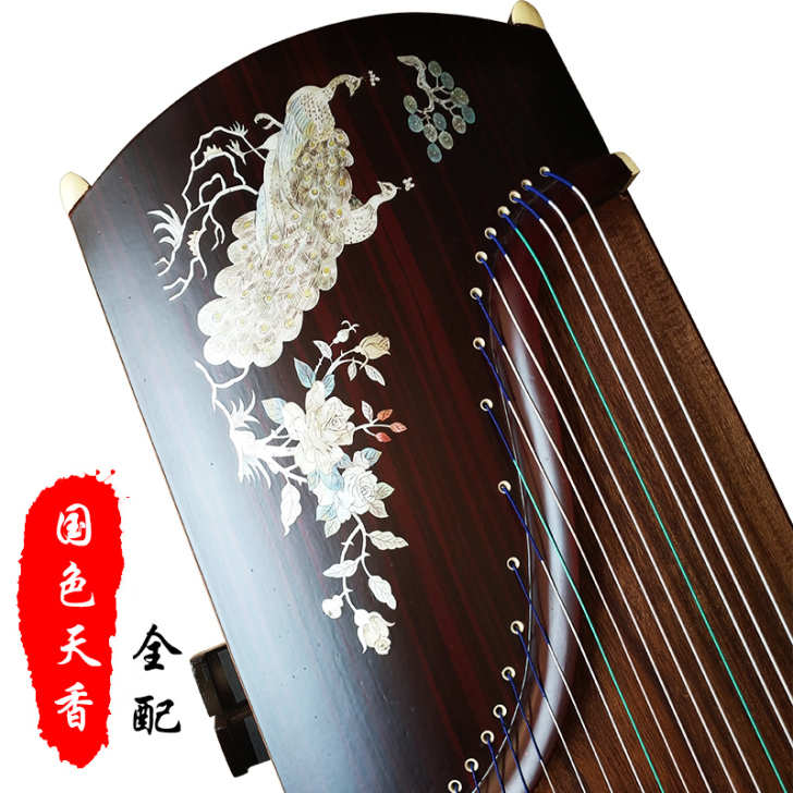 弘音大古筝厂家直销初学者入门实木专业演奏成...