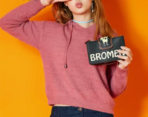 bromen bags/不莱玫 女士包可刀...