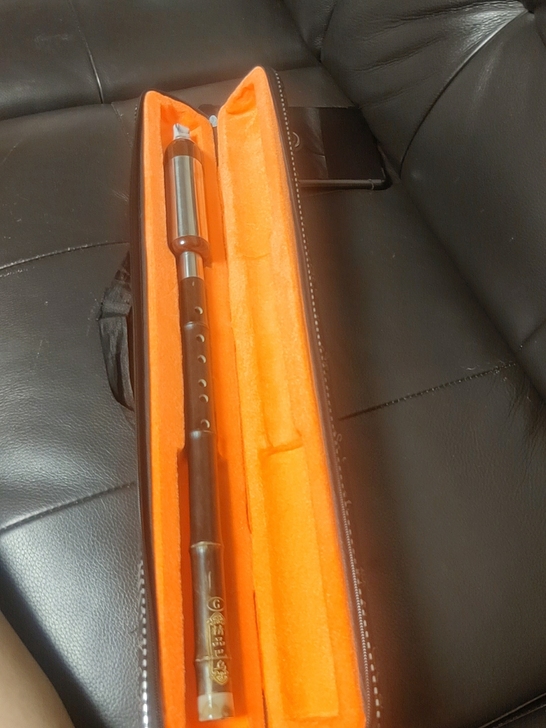 巴乌，和葫芦丝一样的吹法。我朋友送的，不会...