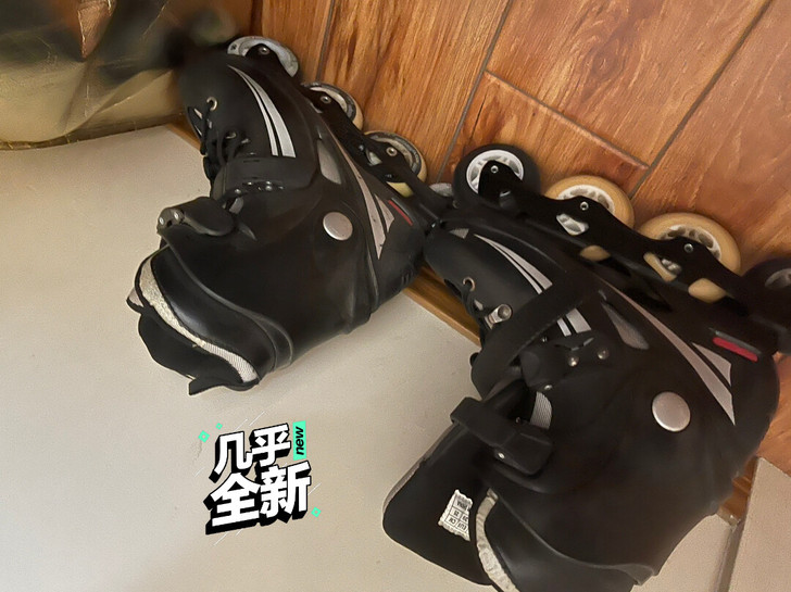 旱冰鞋 单排 黑色 有二双 一双99 二...