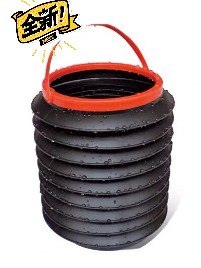 便携折叠水桶9L，自助洗车郊外钓鱼必备