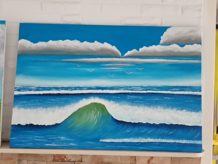 60  90  大海手装饰画