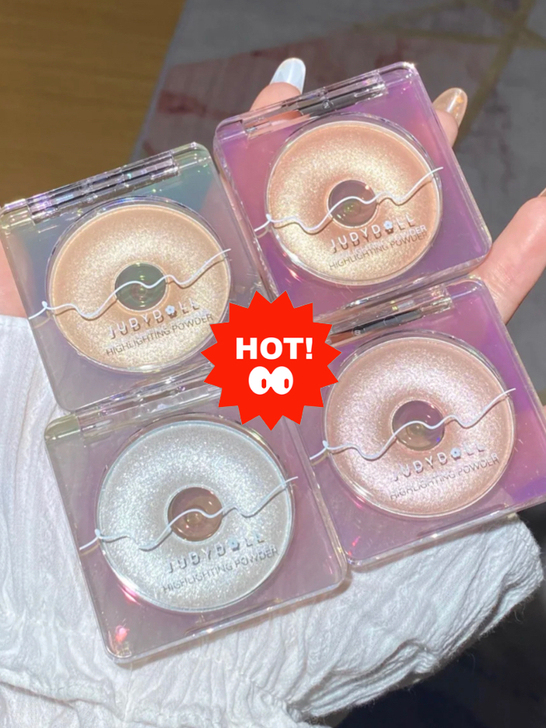 新品橘朵甜甜圈高光 色号全