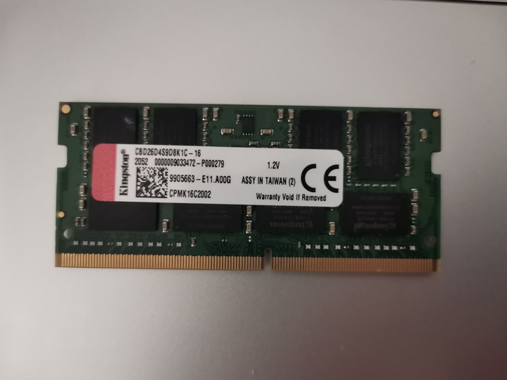 金士顿 DDR4 2666MHz 内存容量...