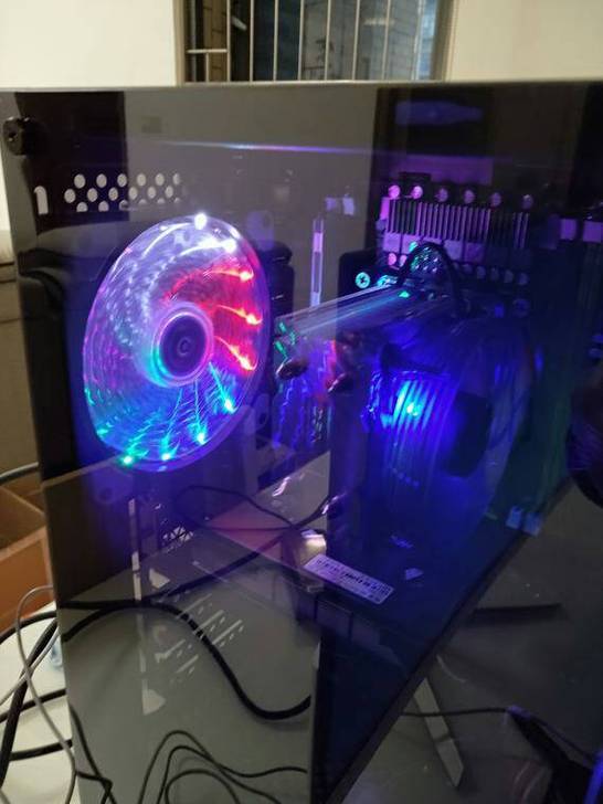 i7级办公家用游戏型台式机组装机电脑主机一...