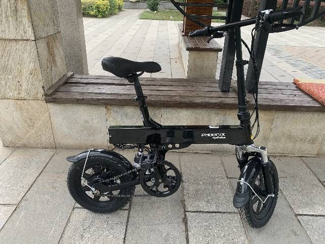 凤凰折叠电动自行车锂电池代驾电动车迷你助力...