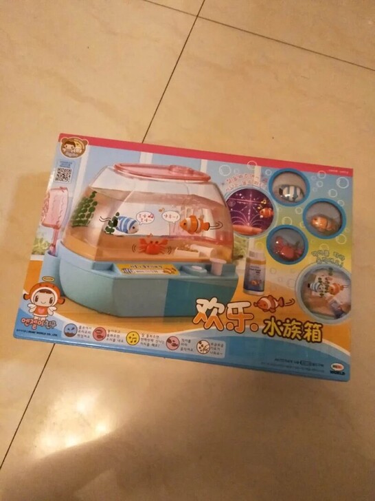 mimiworld韩国女孩玩具欢乐水族箱宠...