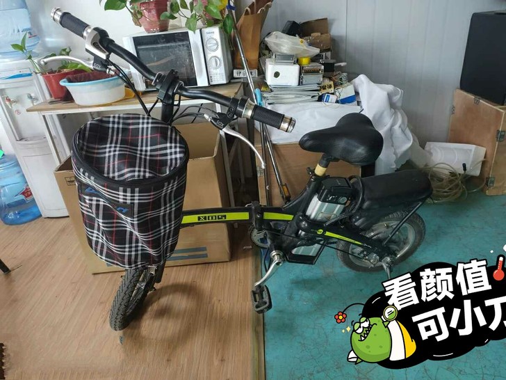 全铝车架,锂电池折叠电动车,没骑过几次,1...