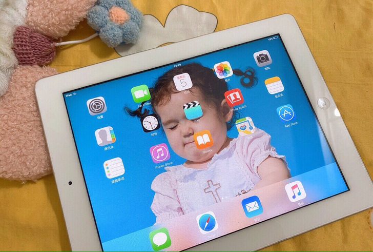 自用学生iPad5苹果平板电脑,9.7寸屏...