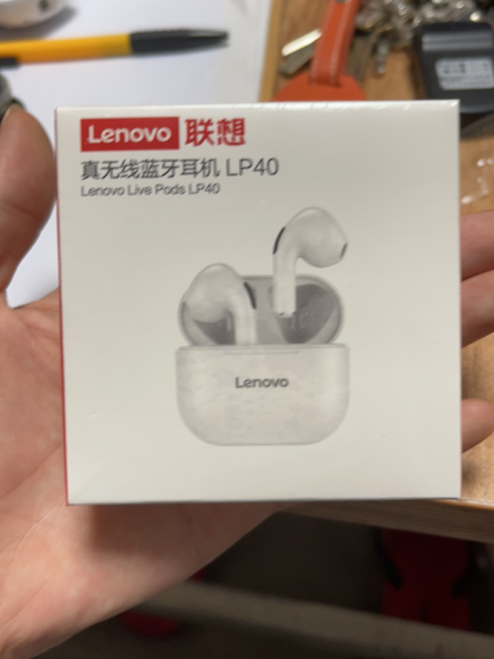 联想无线蓝牙耳机双耳运动跑步迷你5.0入耳...