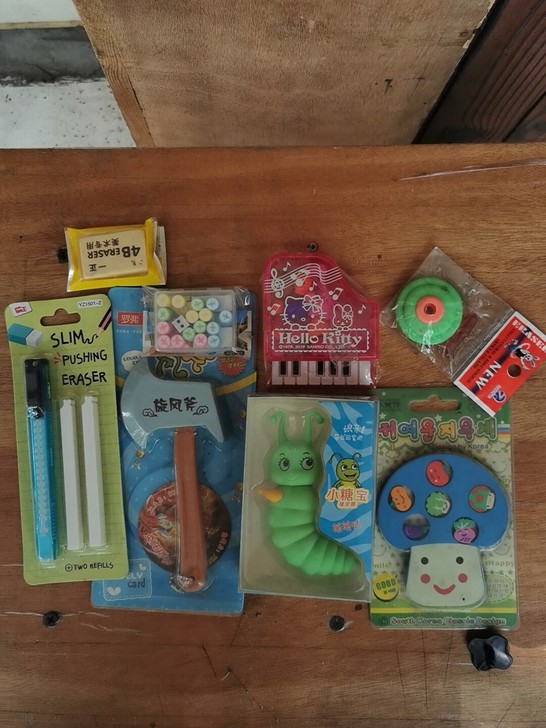 8样各类橡皮特价处理