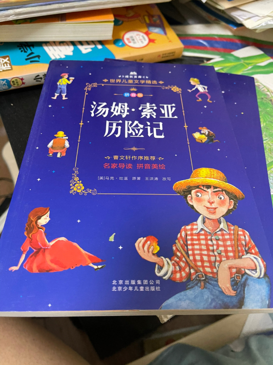 汤姆.索亚历险记拼音版