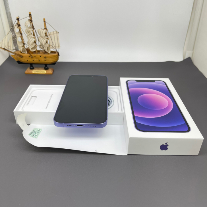 苹果iPhone 12 国行128G紫色