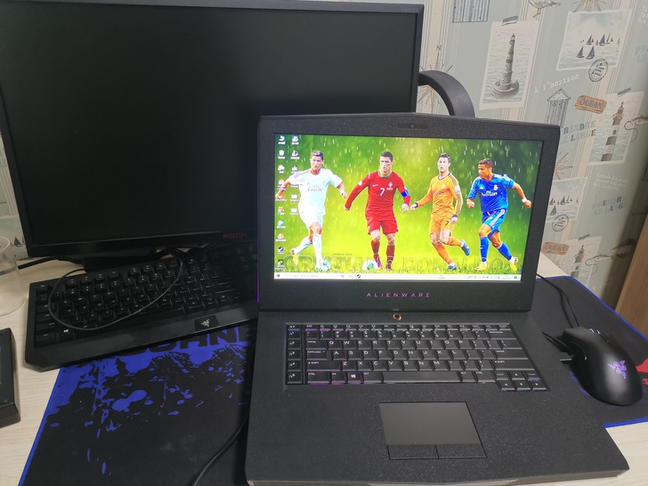 自用外星人15R4，爱护有佳，内外无瑕疵，...